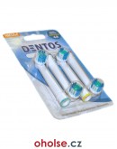 DENTOS NÁHRADNÍ KARTÁČKY pro elektrické zubní kartáčky Oral-B 4 kusy