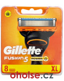 GILLETTE FUSION POWER náhradní hlavice 8 ks (i ve verzi FUSION5 POWER)