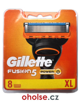 GILLETTE FUSION POWER náhradní hlavice 8 ks (i ve verzi FUSION5 POWER) GILLETTE FUSION POWER náhradní hlavice 8 ks (i ve verzi FUSION5 POWER)