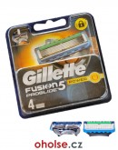 GILLETTE FUSION PROGLIDE POWER náhradní holicí hlavice 4 ks (i ve verzi Fusion5 ProGlide Power)