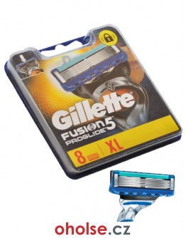 GILLETTE FUSION PROGLIDE žiletky 8 ks *SKLADEM* (i ve verzi Fusion5 ProGlide)