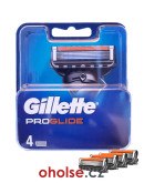 GILLETTE (FUSION) PROGLIDE osvědčené pánské žiletky 4 ks *STÁLE SKLADEM*