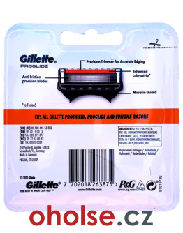 GILLETTE PROGLIDE (dříve Fusion ProGlide) žiletky 8 ks *SKLADEM*