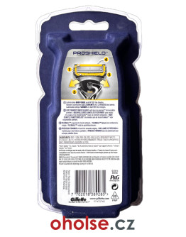 GILLETTE FUSION PROSHIELD FLEXBALL holící strojek s 1 žiletkou a držákem *NATÁČECÍ HLAVA*