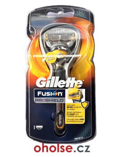 GILLETTE FUSION PROSHIELD FLEXBALL holící strojek s 1 žiletkou a držákem *NATÁČECÍ HLAVA*
