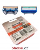 GILLETTE FUSION5 klasické a prověřené holicí žiletky pro muže 4 ks