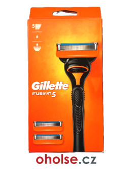 GILLETTE FUSION5 moderní holicí strojek pro muže a 2 žiletky GILLETTE FUSION5 moderní holicí strojek pro muže a 2 žiletky