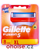 GILLETTE FUSION náhradní žiletky 8 ks *DOSTUPNÉ IHNED* (také verze Fusion5)