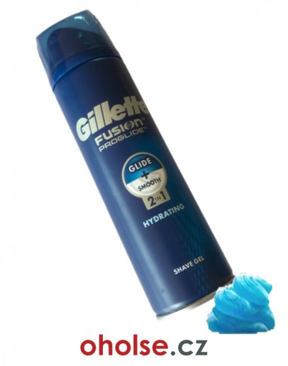 Pánský HOLICÍ GEL GILLETTE FUSION PROGLIDE s funkcí 2v1 200ml