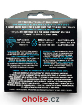 WILKINSON SWORD HYDRO5 pánské žiletky 8 hlavic *SYSTÉM 5 BŘITŮ* WILKINSON SWORD HYDRO5 pánské žiletky 8 hlavic *SYSTÉM 5 BŘITŮ*