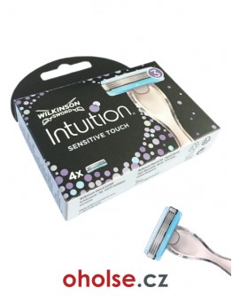 Dámské náhradní žiletky WILKINSON INTUITION SENSITIVE TOUCH 4 ks *novinka*