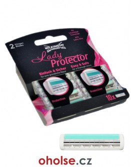 WILKINSON LADY PROTECTOR žiletky 10 ks pro ženy *STÁLE SKLADEM*