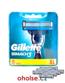 GILLETTE MACH3 klasické pánské žiletky 8 ks *oblíbené a osvědčené žiletky*