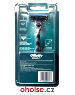 Holicí strojek pro muže GILLETTE MACH3 s jednou žiletkou Mach 3 *SKLADEM* Holicí strojek pro muže GILLETTE MACH3 s jednou žiletkou Mach 3 *SKLADEM*