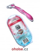 WILKINSON SWORD QUATTRO holicí strojek pro ženy + 1 náhradní hlavice + držák