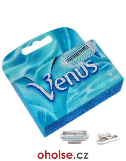 GILLETTE VENUS náhradní holicí hlavice pro ženy - 4 žiletky *nyní i ve verzi SMOOTH či SENSITIVE*
