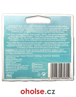 GILLETTE VENUS SMOOTH náhradní holicí hlavice pro ženy 8 žiletek GILLETTE VENUS SMOOTH náhradní holicí hlavice pro ženy 8 žiletek