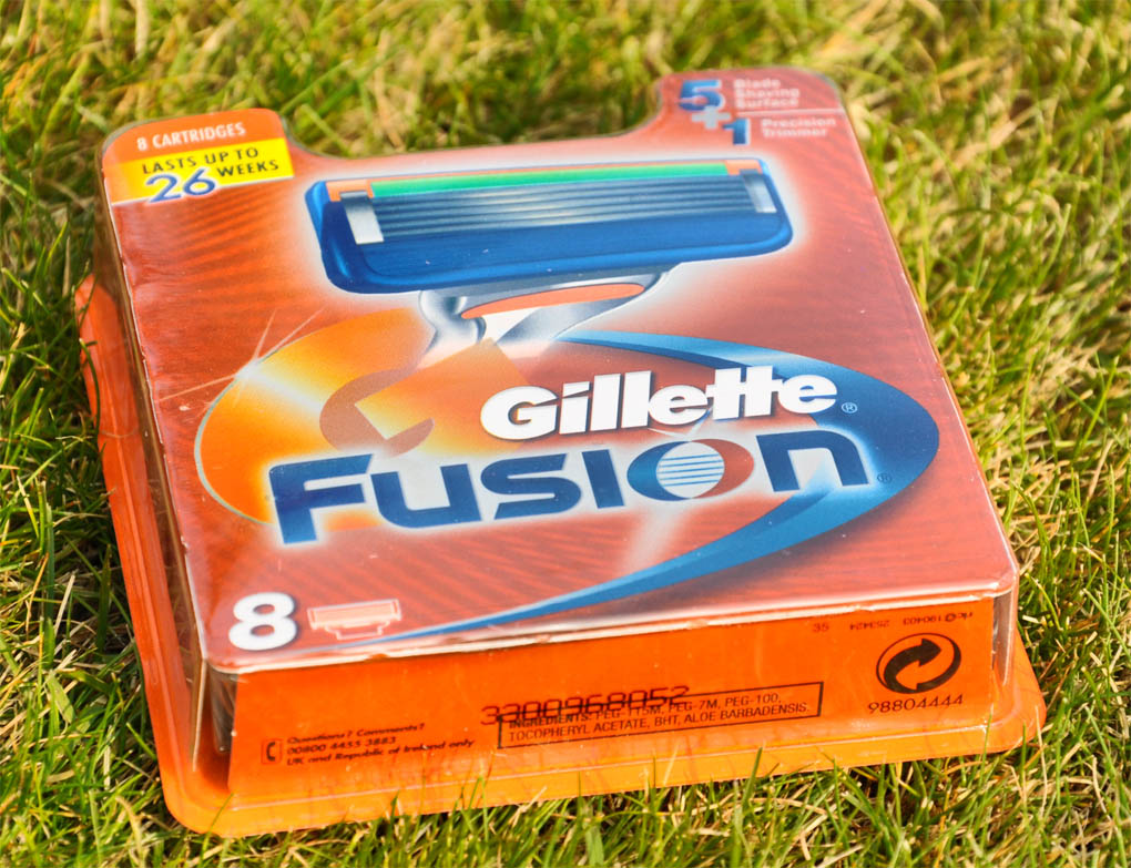 8 žiletek pro dokonalé oholení od Gillette Fusion 